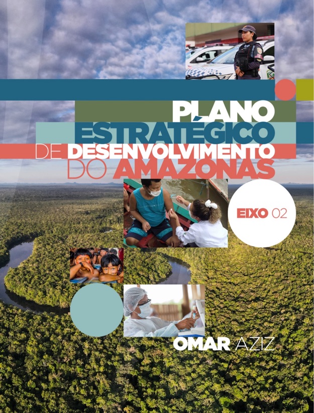 Capa do Plano Estratégico de Desenvolvimento — Eixo 02