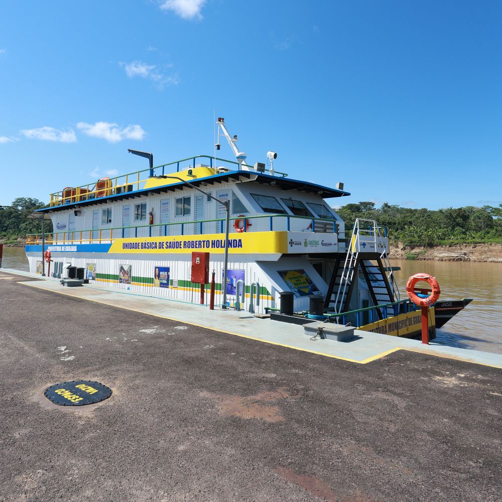 Saúde — proposta 3: Ampliação dos barcos-hospitais e equipes itinerantes